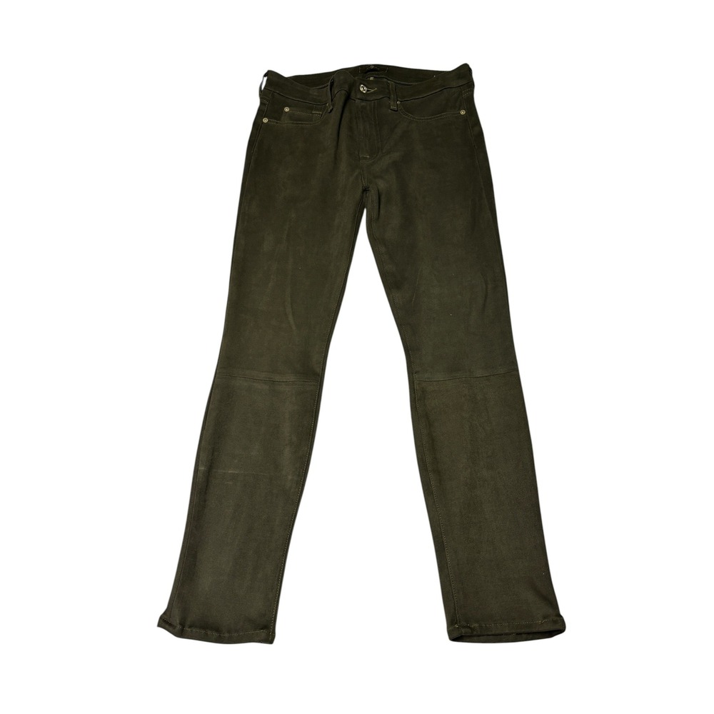 7 For All Mankind Black Slim Leg Pants AU0413830N Womens‎ 31 x 27